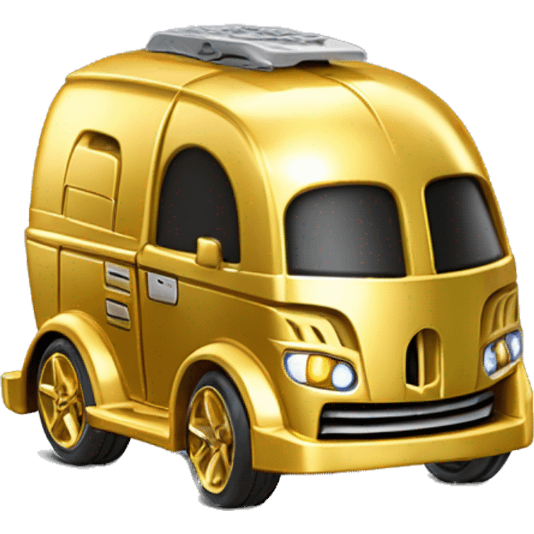 Hot Wheels 2014 Star Wars C-3PO Van Character Cars emoji