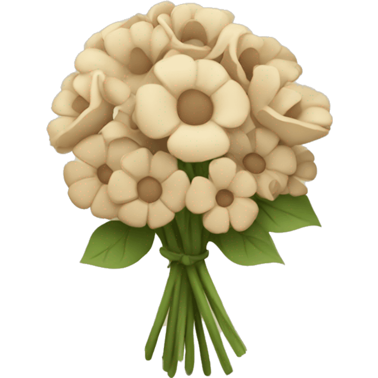 beige-flower-bouquet emoji