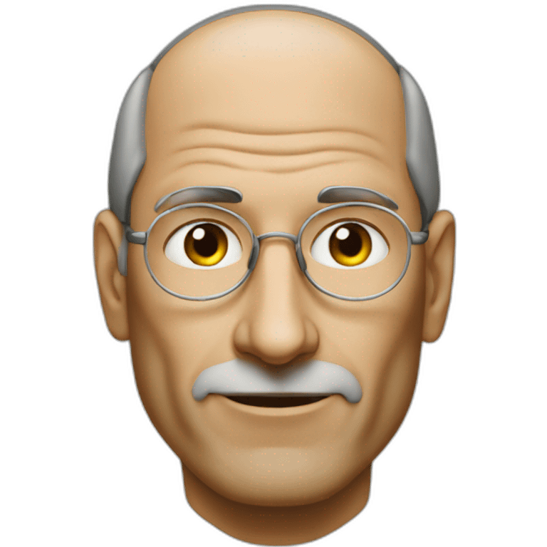 Steve jobs without glasses emoji