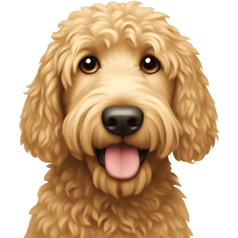 Golden doodle emoji