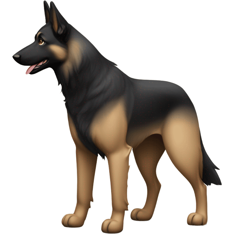 Belgian shepherd dog emoji