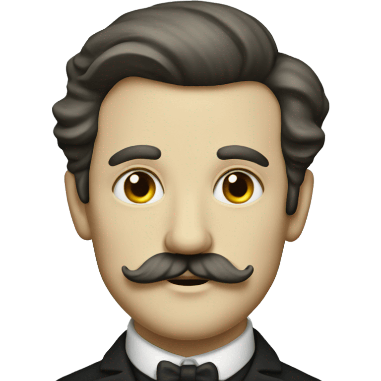 victorian gentleman with moustache  emoji