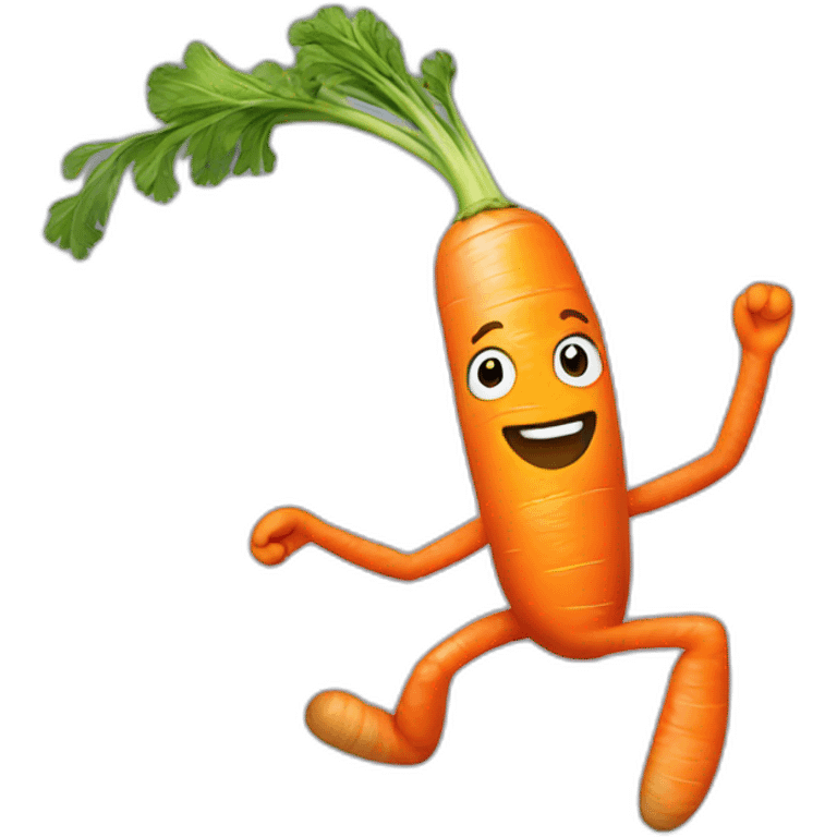 dancing carrot emoji