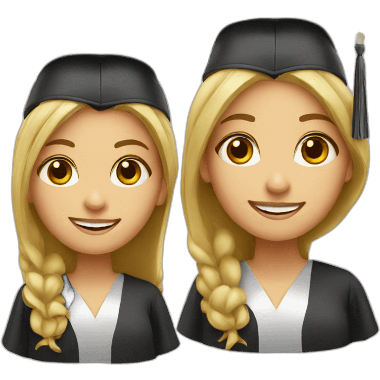 graduate girl emoji