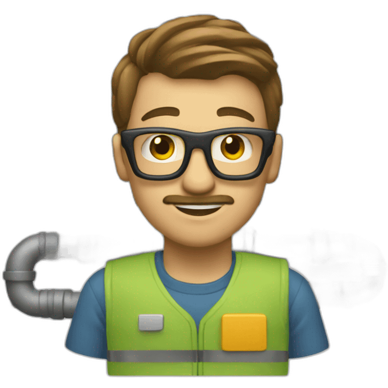 Data engineer tuning data pipelines emoji