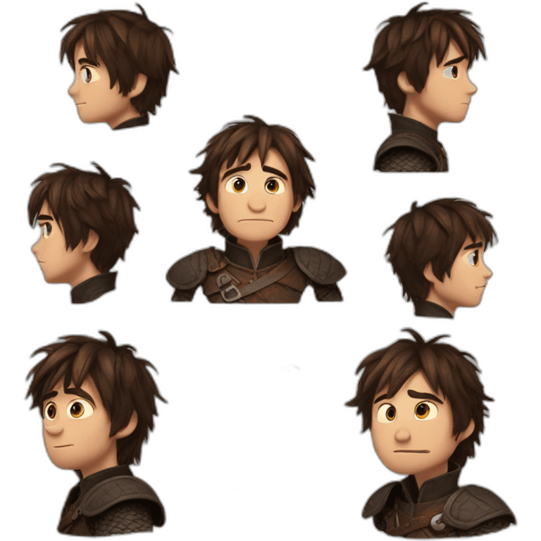 Hiccup from httyd emoji