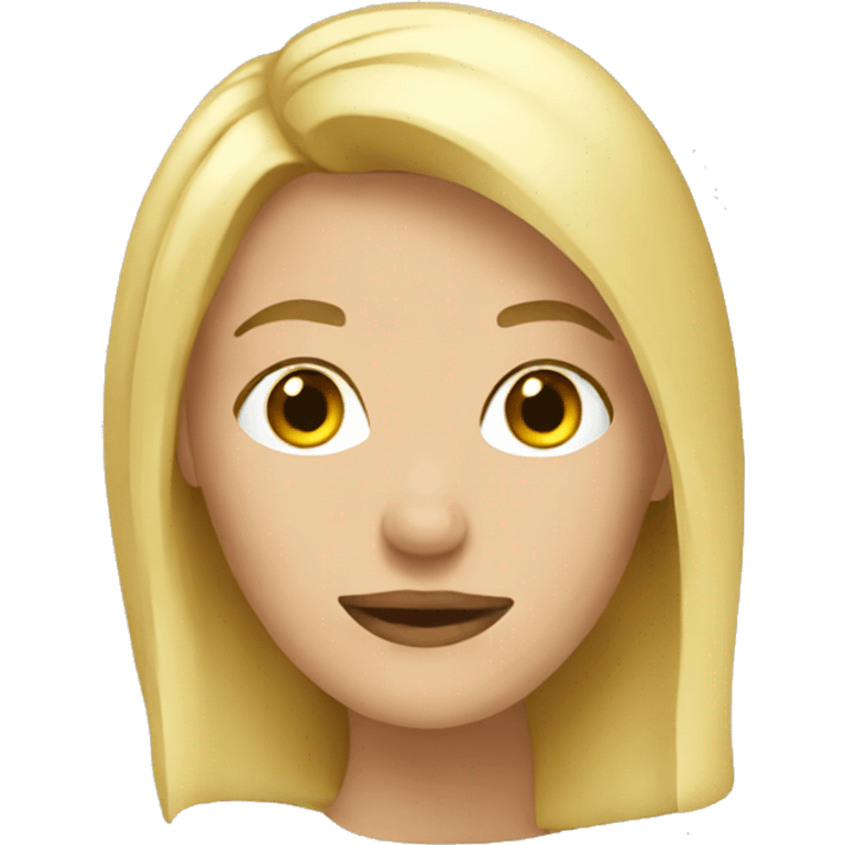 Blond women emoji