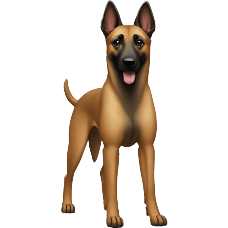 Belgian Malinois Dog Breed Full Body emoji