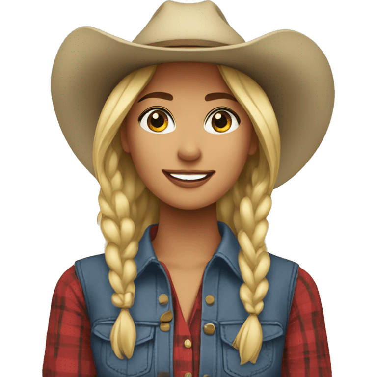 country girl emoji