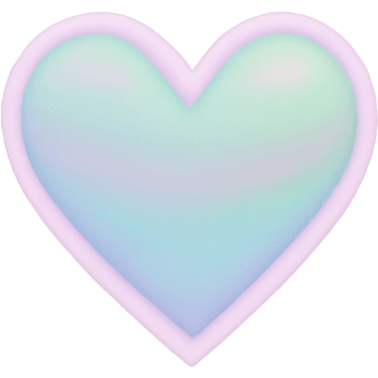 Heart-coloured-pastel-shade emoji