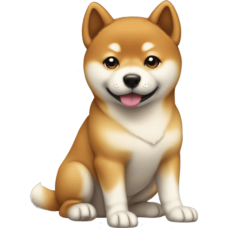 Shiba Inu puppy full body emoji