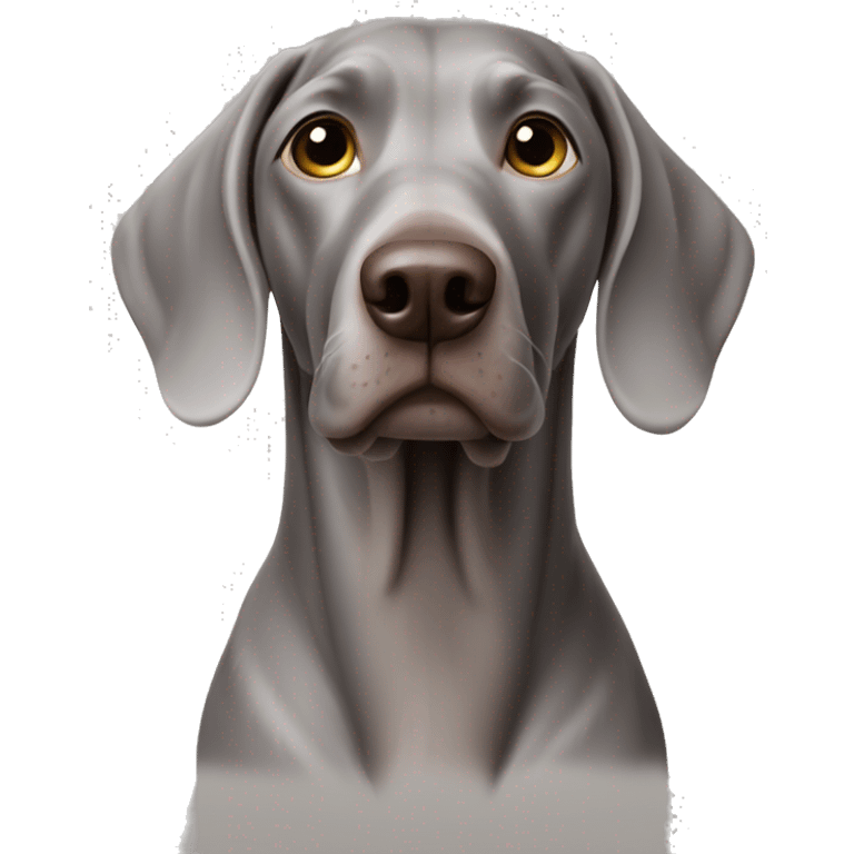 Weimaraner emoji