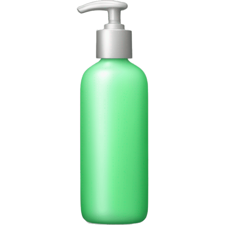 Light green lotion bottle emoji