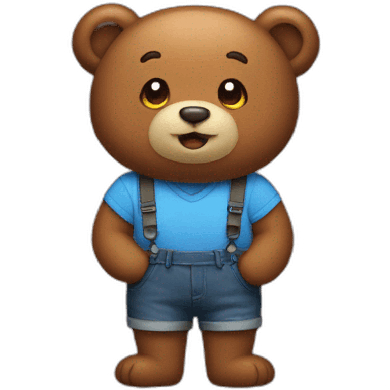 Gay bear emoji