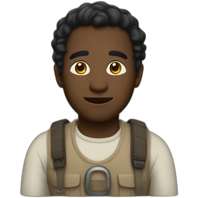 Listón negro emoji