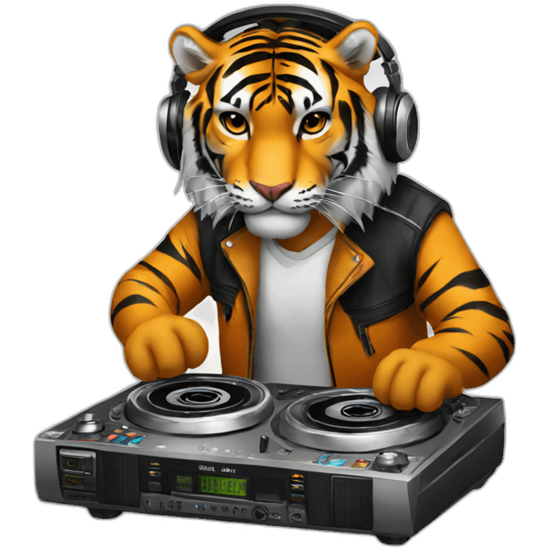 DJ Tiger emoji