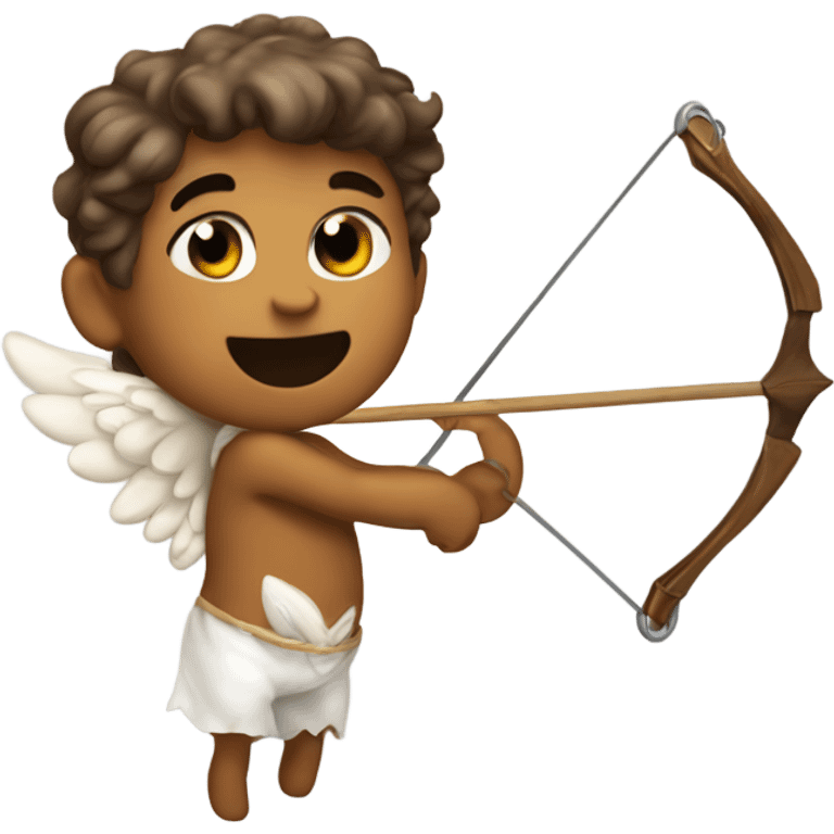 cupido arco y flecha emoji