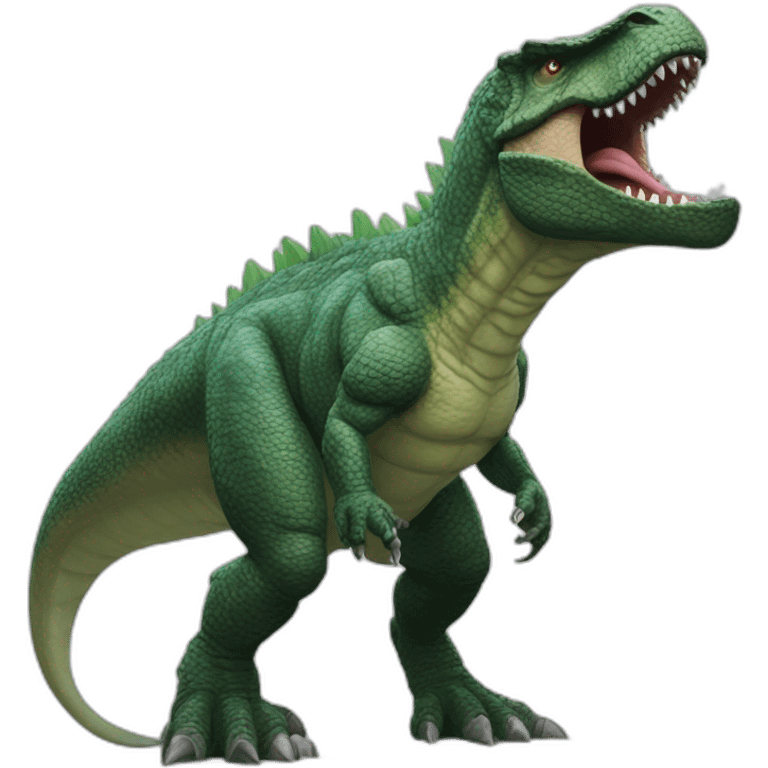 godzilla tyrannosaurus rex hybrid emoji