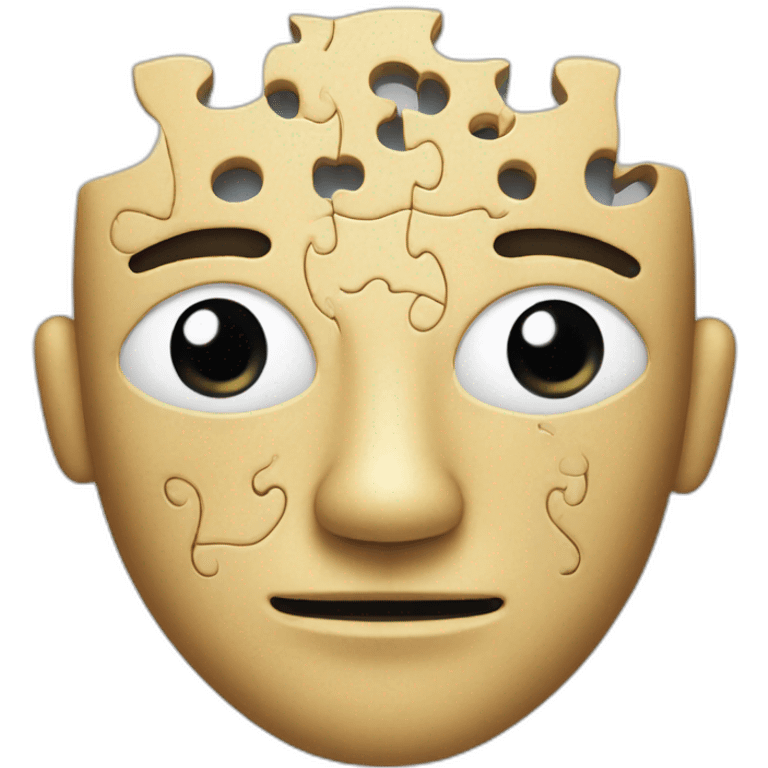 Jigsaw head emoji