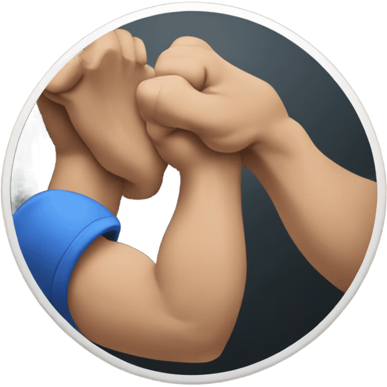 Arm wrestling  emoji