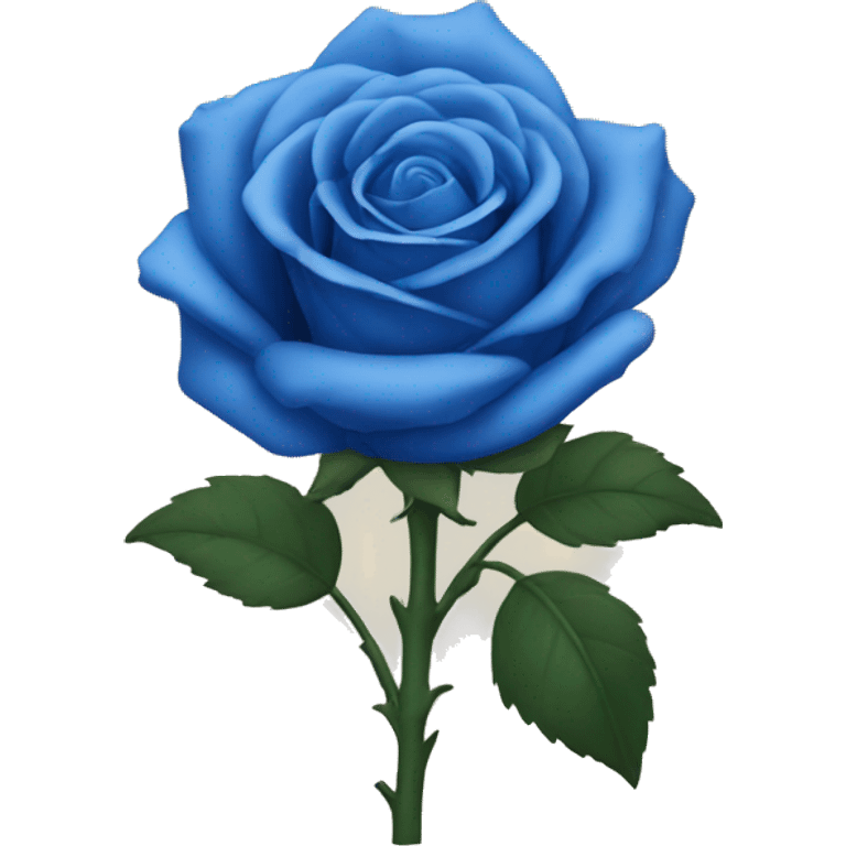 Blue Rose emoji