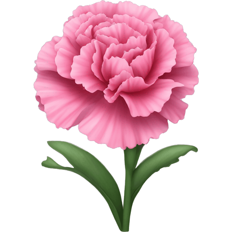 pink carnation flowers emoji