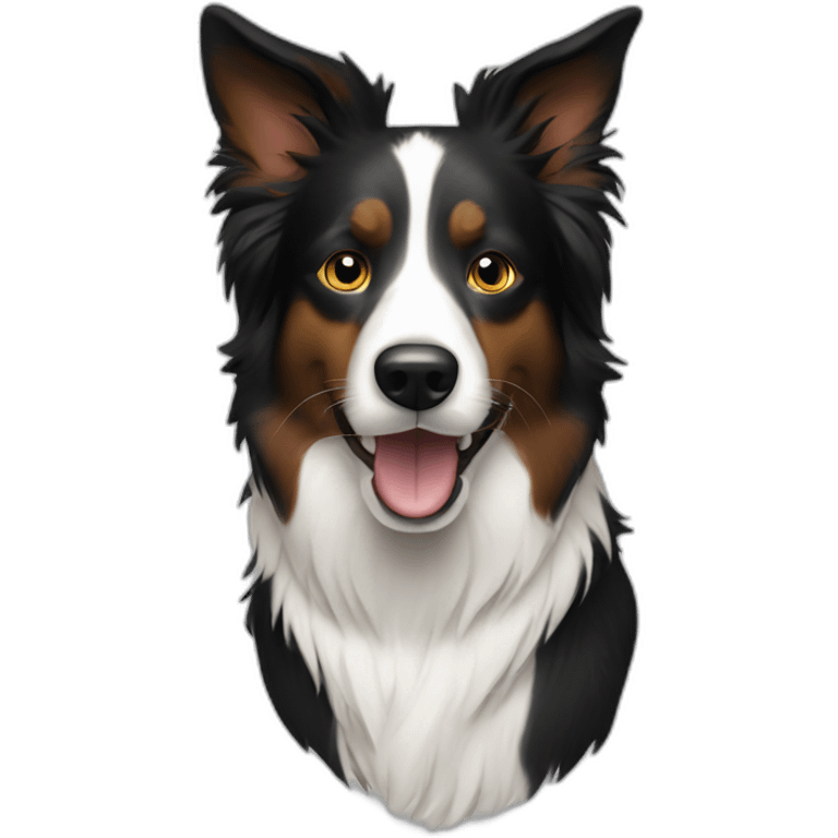 Star Wars border collie emoji