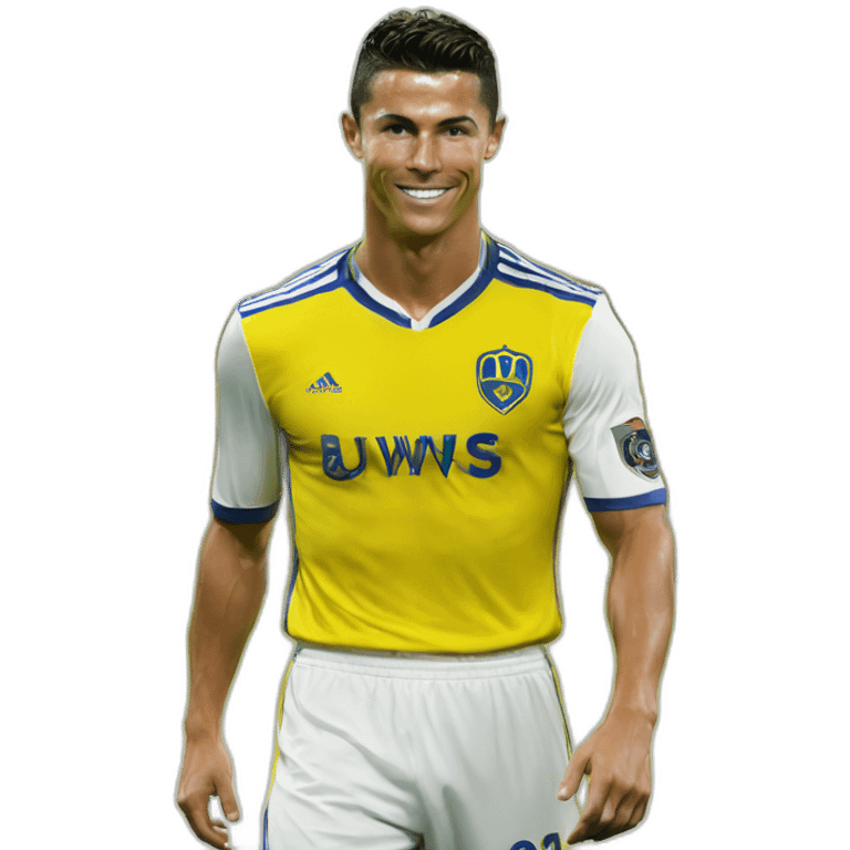 Cristiano Ronaldo al nassr emoji