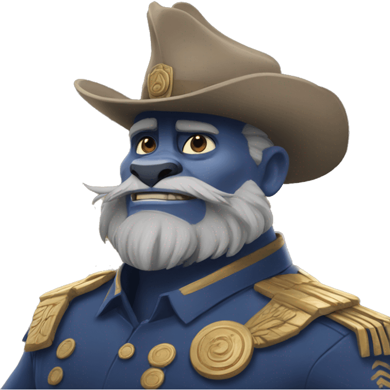 Chief Bogo Zootopia emoji