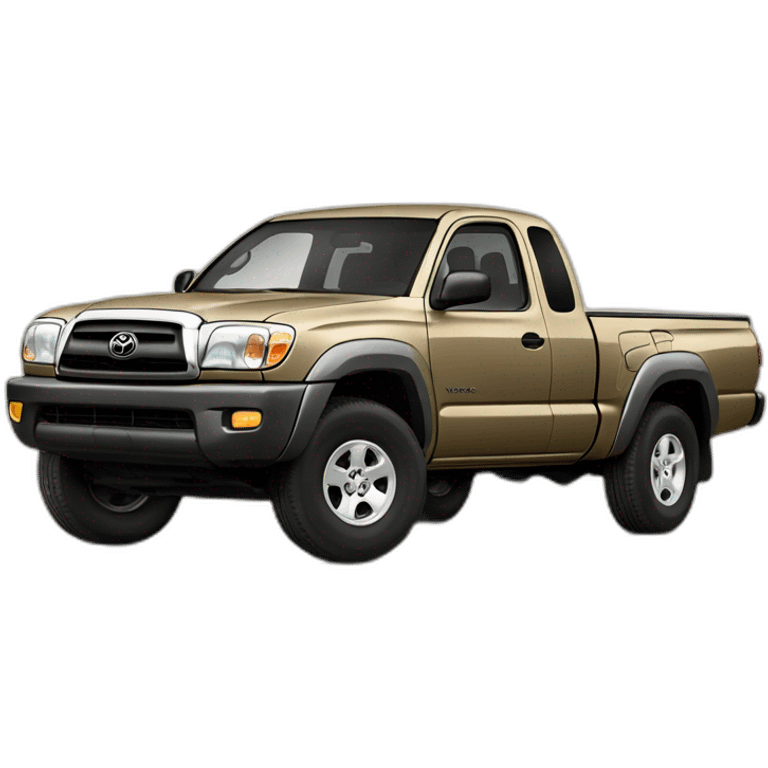 2003 Toyota Tacoma ext cab 2wd with sand paint emoji