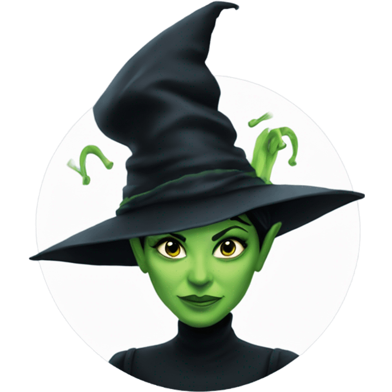 Elphaba from wicked emoji