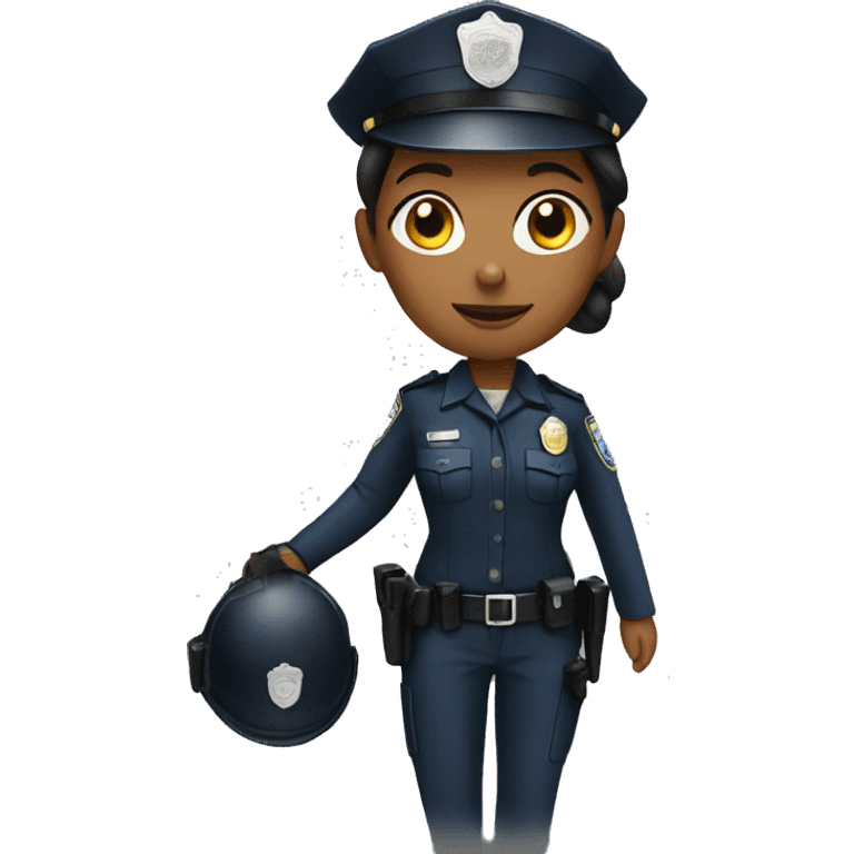 police woman emoji