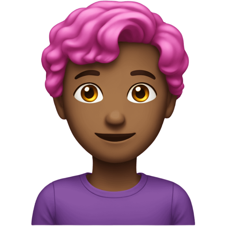 Heart purple pink emoji