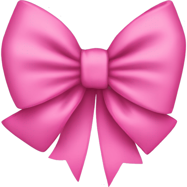 pink bow emoji