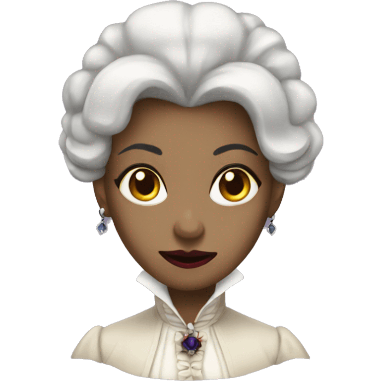 Victorian female vampire emoji