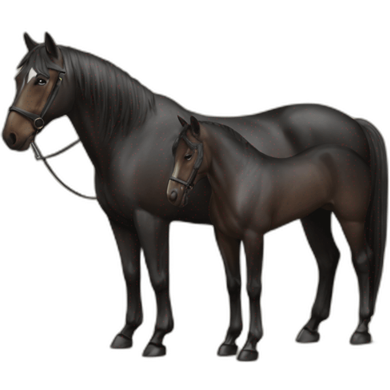 Paarden met Titus emoji