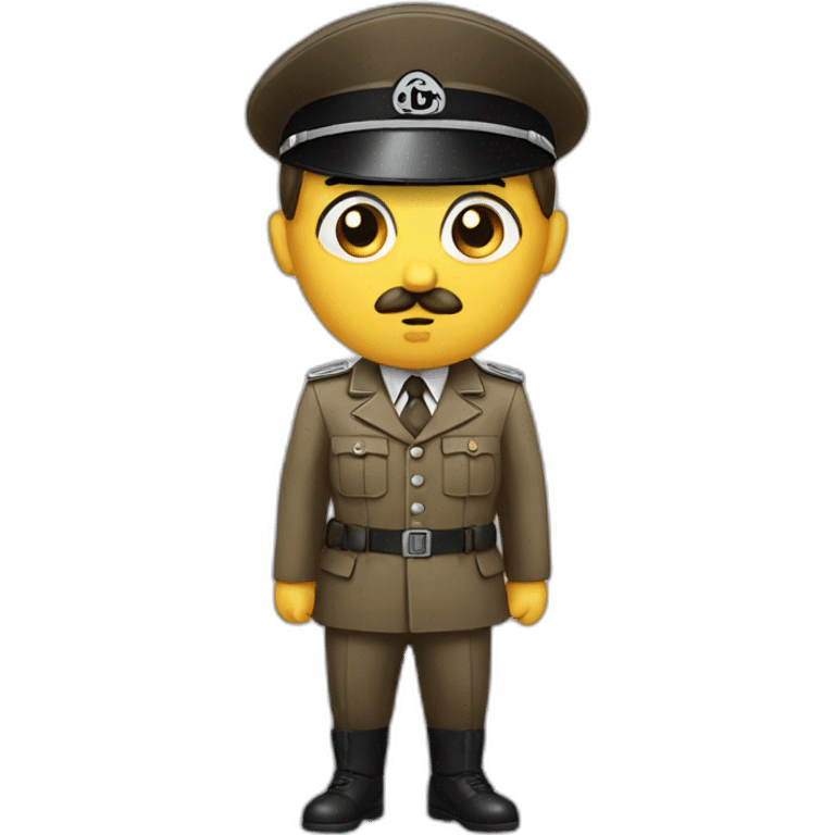 hitler avec son costume emoji