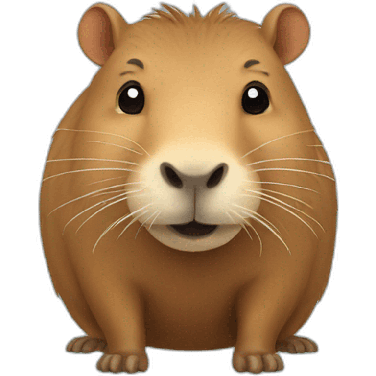 Capybara emoji