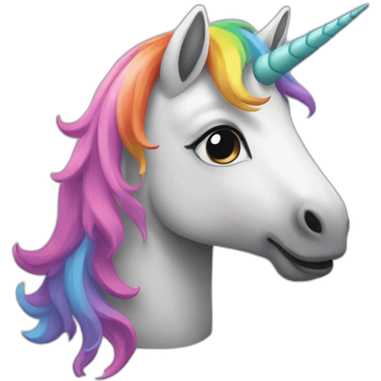 rainbow unicorn emoji