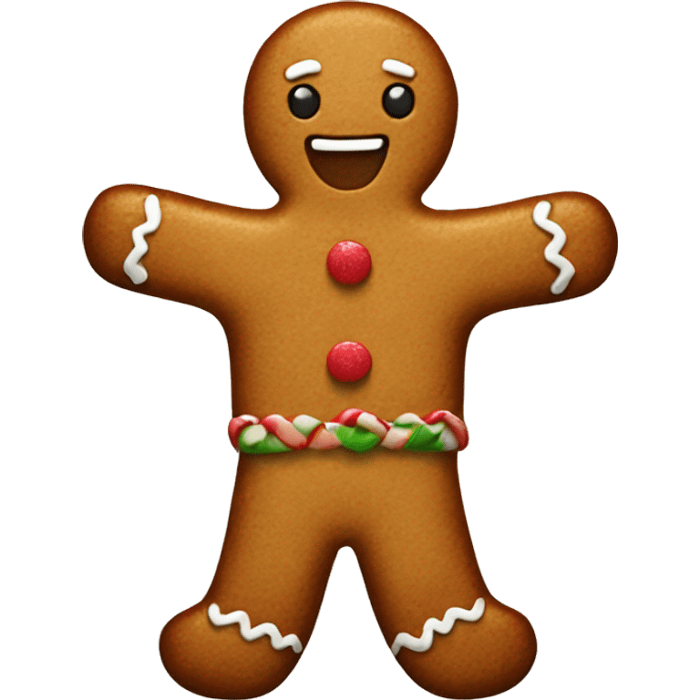 Gingerbread man  emoji