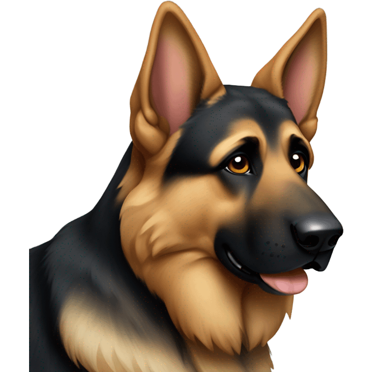 German shepherd  emoji