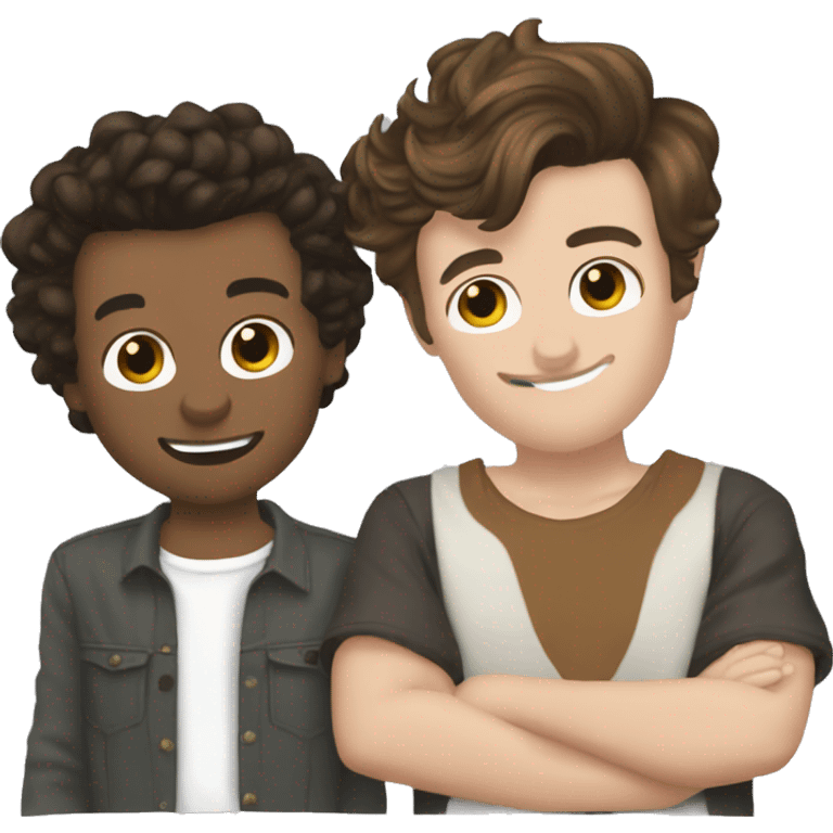 Harry styles and Liam Payne  emoji