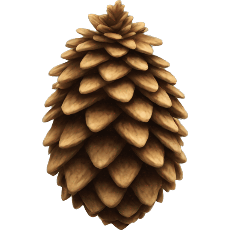 Pine cone  emoji