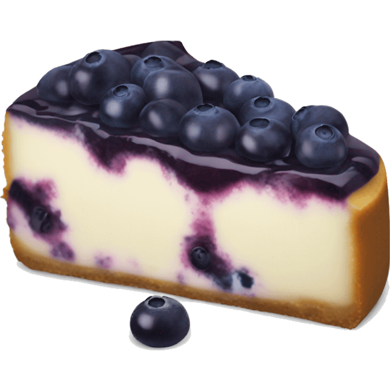 Blueberry Cheesecake  emoji