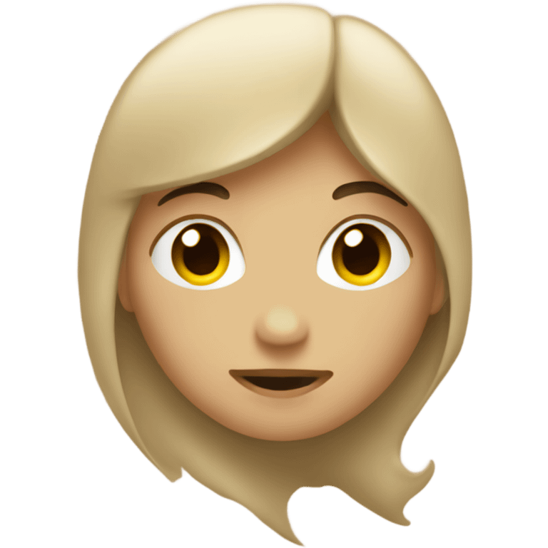 Corazón beige  emoji