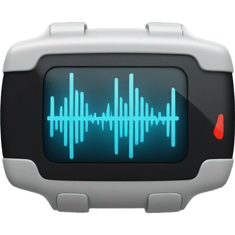 heart rate monitor emoji