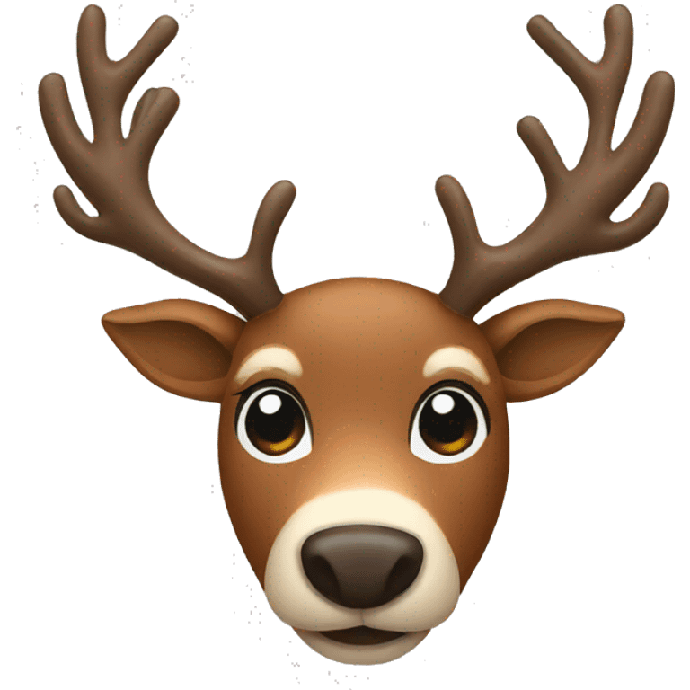 reindeer emoji