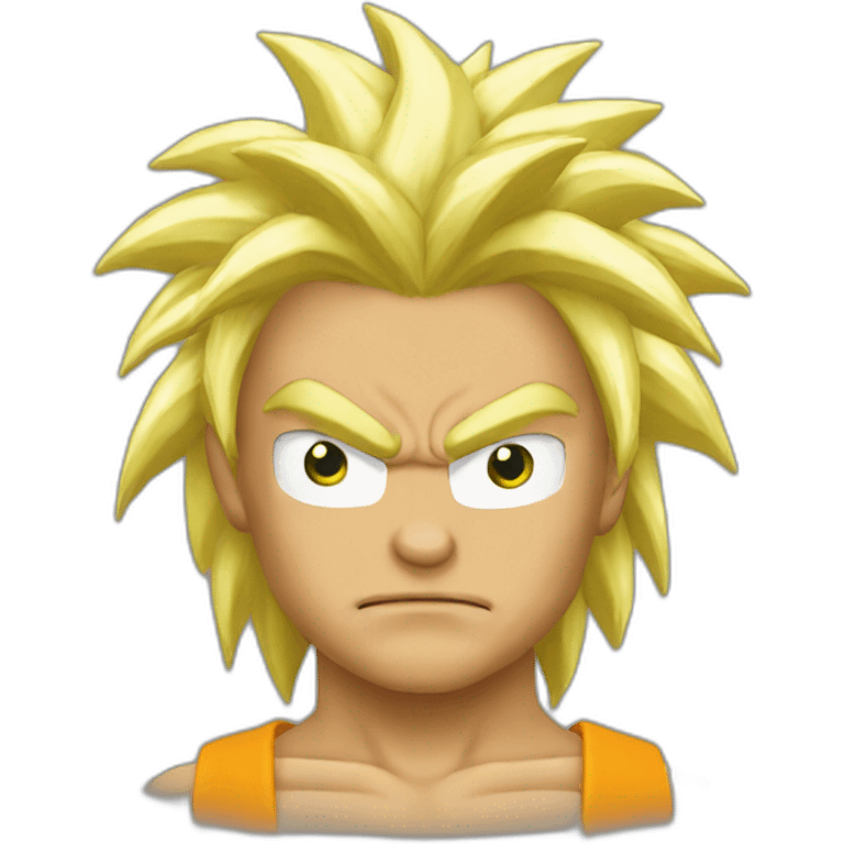 pepe super saiyan 3 emoji