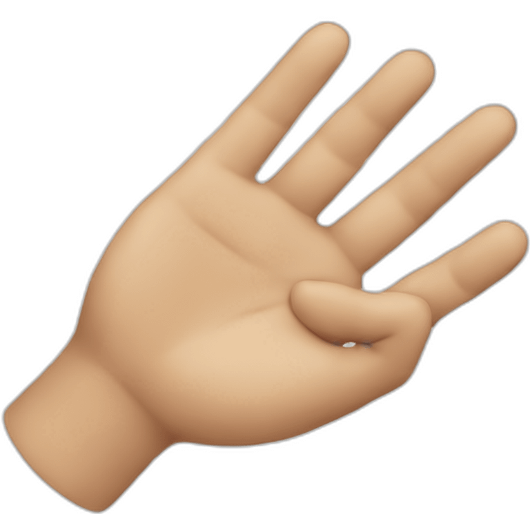 Hand agree  emoji