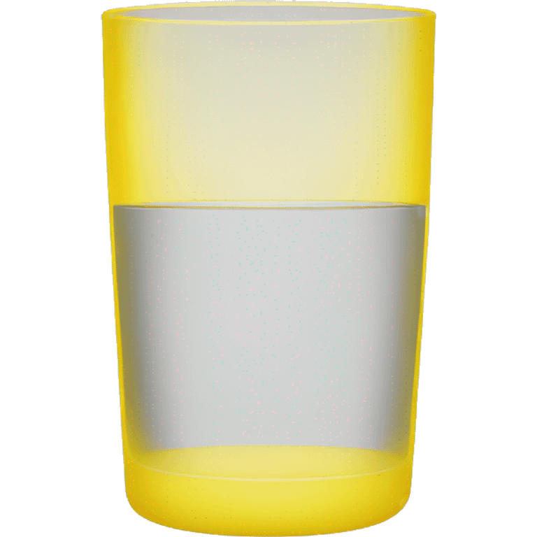 yellow water glass emoji